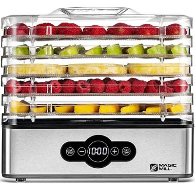 Elite Gourmet 5 Stainless Steel Tray Food Dehydrator