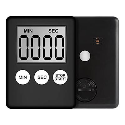 Digital Countdown Timer, Small Portable Electronic Stopwatch, Countdown  Timer Large Screen With LED Display, Magnetic Back Loud Timer With Memory