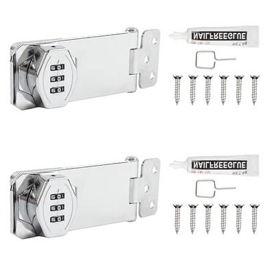 Refrigerator lock, on / off, 2 pcs, white