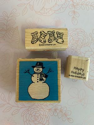 Christmas Stamp Lot, Holiday Stamps, Wooden Stamps, Wood Mounted Journaling  Planning Stamps - Yahoo Shopping