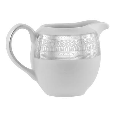 Wholesale Glass Creamer Pitcher- 8oz WHITE