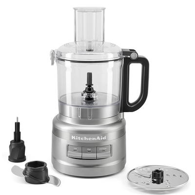 KitchenAid 13-Cup Die-Cast Metal Food Processor, Silver