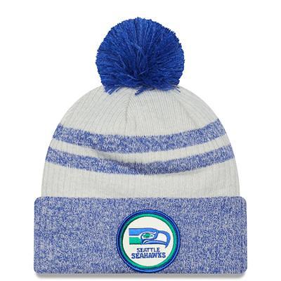 Dallas Cowboys Girls Youth Cable Cuffed Knit Hat with Pom - Navy