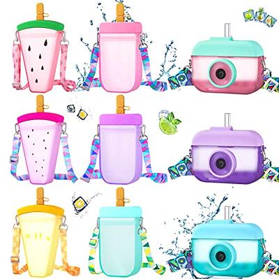 Ice Cream Water Bottles Girls, Plastic Water Bottle Cute