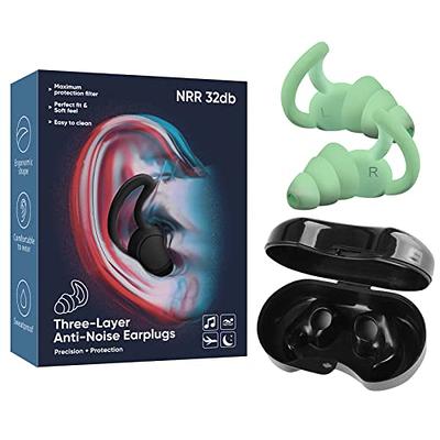 3 Pairs Ear Plugs for Sleeping Noise Reduction Silicone Sleep Earplugs  Reusable Hearing Protection Sound Blocking Earplugs for Sleep Snoring  Swimming