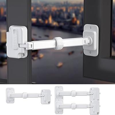 Sliding Glass Door Child Lock - OKEFAN 4 Pack Baby Safety Slide