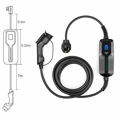 Lectron EV Charging Station 32A- NEMA 14-50- For J1772 Level 2 32 Amps/ EV  Electric Vehicle Charging Station with 20-ft Cable in the Electric Car  Chargers department at