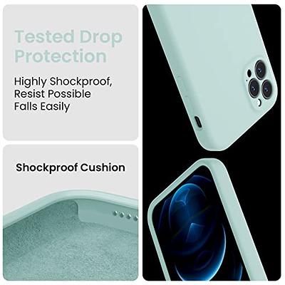 FireNova iPhone XR Case, Silicone Upgraded [Square Edges] & [Camera  Protecion] Phone Case with Soft Anti-Scratch Microfiber Lining, 6.1 inch,  Blue