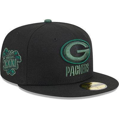 New Era Men's Green Bay Packers 2023 Crucial Catch Black 9Fifty Adjustable  Hat