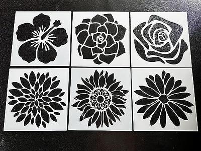 9 Pack 12 x 12 Inch Large Stencils for DIY Art Dot Reusable Mandala  Stencils for Painting on Wood, Canvas, Paper, Fabric, Floor, Wall and Tile