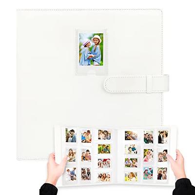 640 Pockets Photo Album for Fujifilm Instax Mini 12 11 90 40 9 8+ 8 LiPlay  Instant Camera, Polaroid Snap/PIC-300/Z2300/ SocialMatic Instant Cameras &  Zip Instant Printer (White) - Yahoo Shopping