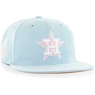 Houston Astros Fanatics Branded Side Patch Snapback Hat - Khaki/Brown