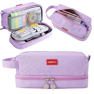 Pencil Case Big Capacity Pencil Case Organizer For Girls Kids Adults Women  Zipper Pencil Pouch Aesthetic Large Pen Case With Handle For School Office