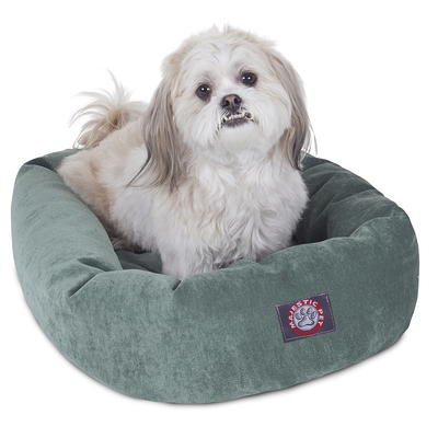 Majestic Pet Villa Bagel Dog Bed, Vintage