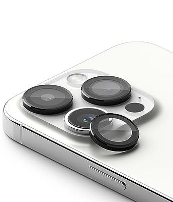 All in one aluminum glass camera lens protector for iphone 15 Pro