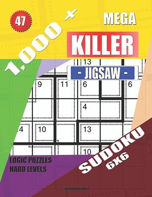 1,000 + New sudoku killer 10x10: Logic puzzles extreme levels (Paperback)