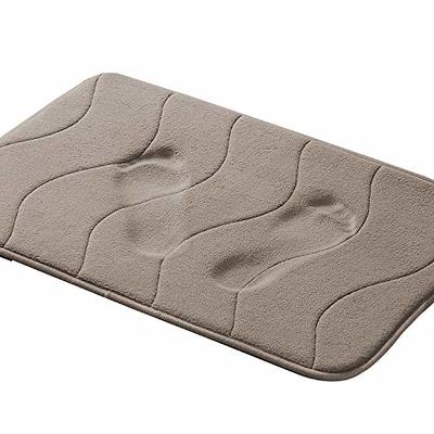 Shop Bittman Reversible High Pile Tufted Bath Rug Grey-MP72-5666