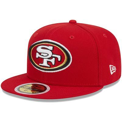 Men's San Francisco 49ers New Era Scarlet Zubaz 9FORTY