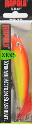 Rapala X-Rap Jerkbait 08 Fishing Lure, Yellow Perch