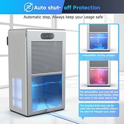  Pro Breeze Dehumidifiers for Home,215sqft Small Dehumidifiers  for Room,16oz Tank Portable Closet Dehumidifier Removes Humidity Mini Small  Dehumidifier for Bathroom Dehumidifier for Bedroom RV Basement