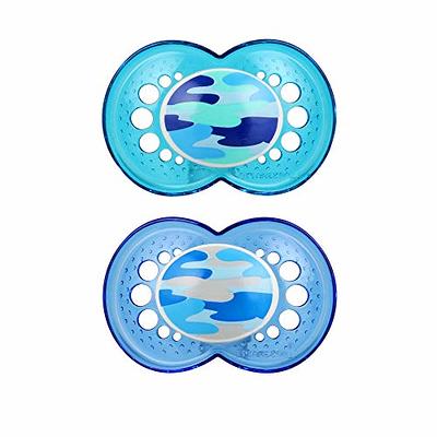  MAM Original Matte Baby Pacifier, Nipple Shape Helps Promote  Healthy Oral Development, Sterilizer Case, Girl, 0-6