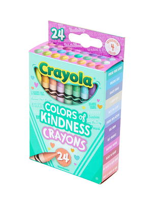 Crayola Crayons, 24 Count Pack, Assorted Colors, Art Supplies for Kids,  Ages 4 & Up