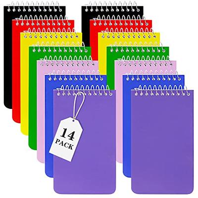 Mini Blank Notebooks, Small Pocket Notepads Memo Notepad Bulk each Journals  for Traveler Kids Students School Office Supplies - green