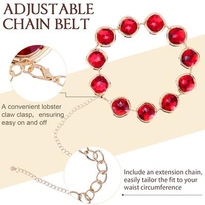 Ammiko Square Raven Belt and Gems Raven Cosplay Waist Belt Red Gems  Rhinestones Halloween Cosplay Accessories 9PCS - Yahoo Shopping