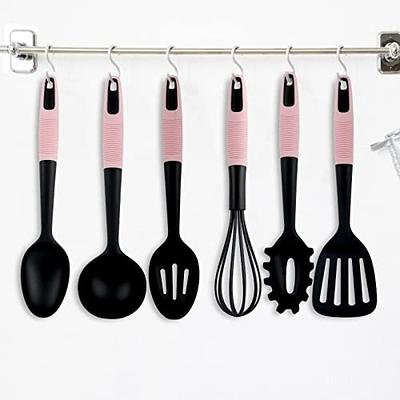 Silicone Balloon Whisk, Perfect for Non-Stick Cookware, Milk and Egg Beater  Blender, Heat Resistant Kitchen Whisks - red 