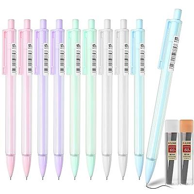 Bewudy 10PCS Pastel Mechanical Pencil Set, Cute Mechanical Pencils 0.5 mm  with 2 Tube HB Lead Refill, Cartoon Mechanical Pencils for Drawing &  Writing for School or Office Supplies - Yahoo Shopping