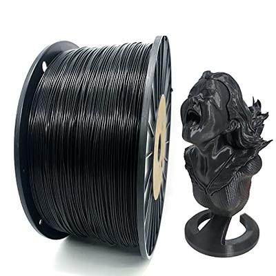 10 Pack SUNLU PLA+ 3D Printer Filament 1.75mm 1KG/ Spool Accuracy Black PLA  PLUS