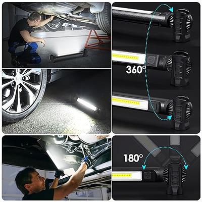 Emergency Light, Bright LED Lights, 7200mAh Rechargeable Magnetic Work Light  Bar, Portable Work Lights for Night Market/Underground Garage/Camping