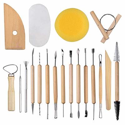  Clay Tools 46PCS Pottery Tools Clay Sculpting Tools For Kids  Polymer Clay Tools Kit Ceramic Tools For DIY Handcraft Modeling Clay  Carving Tools Set