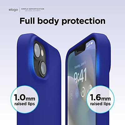 elago Compatible with iPhone 12 Case and Compatible with iPhone 12 Pro  Case, Liquid Silicone Case, Full Body Protective Cover, Shockproof