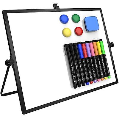 Double Sided (Magnetic) White Board Stand (Black