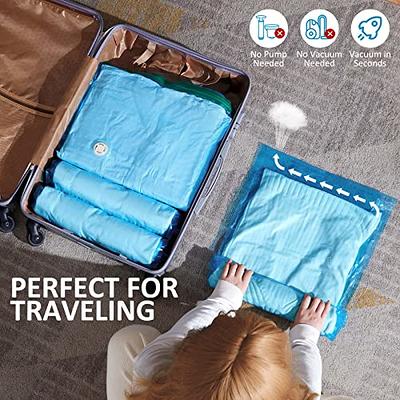 TAILI 8 Pack Vacuum Storage Bags for Comforter and Blankets, Jumbo Vacuum  Seal Bags for Bedding 40x31 Inch, Space Saver Bags for Clothes, Pillows