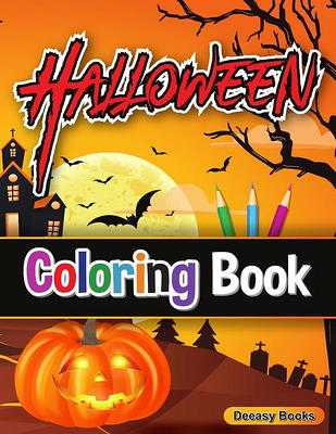 Halloween Coloring Book : Halloween Coloring Book For Adult and Kids  (Paperback) - Yahoo Shopping