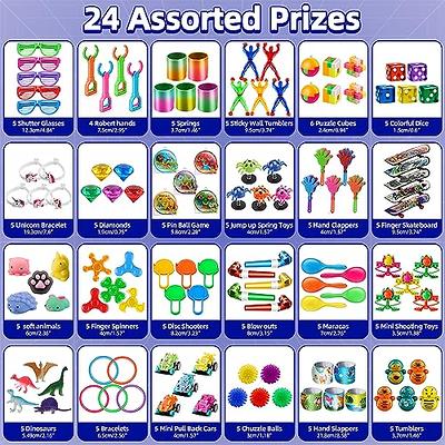 Yutin 120PCS Party Favor for Kids Treasure Prizes box Toys, Goodie Bags  Stuffers for Classroom Rewards, Small Fidget Toy Bulk Pinata Fillers,  Birthday