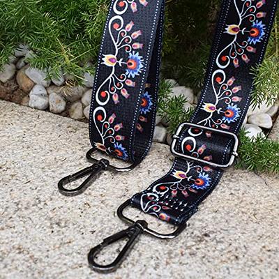 ROYGBCP Adjustable Purse Strap Bag Shoulder Strap Replacement Crossbody  Canvas Bag Handbag Purses for Unisex thick crossbody strap replacement