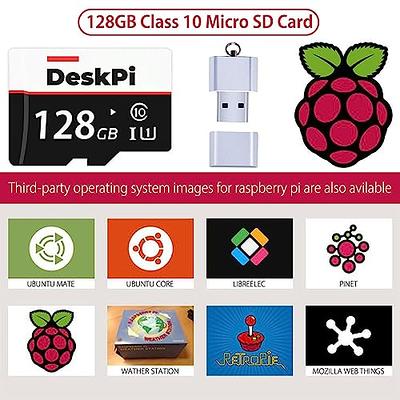 Raspberry Pi 4 Model B 8GB RAM Starter Kit with 128GB Micro SD Card