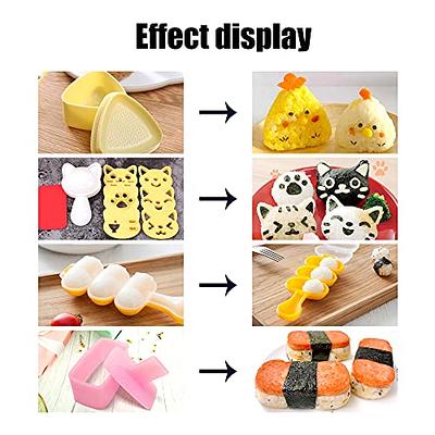 Eoneka Sushi Making kit for Beginners, DIY Sushi Maker Kit Food Grade Sushi  Make Set Reusable Rice Roller Mold Sushi Starter Set Sushi Knife Fork