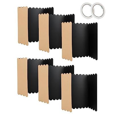 Jutieuo 4 Pcs Trifold Poster Board with Double Sided Tapes, 16 x 24 Inches  Tri-Fold Corrugated Presentation Boards, Foldable Display Boards for School