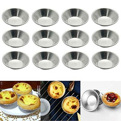 12-Cavity Silicone Mini Cookie, Pie, Quiche, Custard and Tart Mold