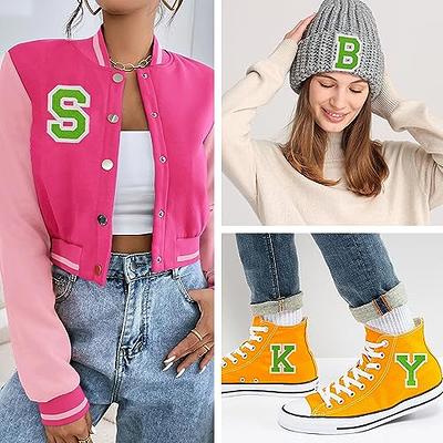 26Pcs Letter Patches Varsity Embroidery Iron on Letters Patches for  Clothing Backpacks Hat(A-Z,Green) - Yahoo Shopping