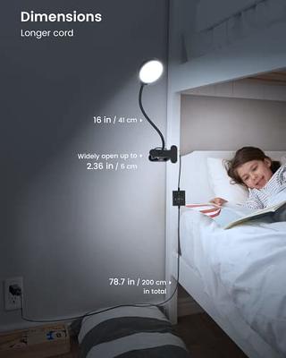 Bed 3 Colors 6 Brightness Levels Bendable Arms LED Neck Reading Light for  Reading - China LED Neck Reading Light for Reading, Temperatures Small Reading  Lights