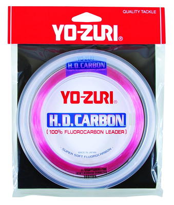 Yo-Zuri HD 20lb DP Fluorocarbon Fishing Line HD 20# Disappearing