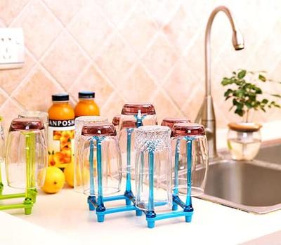 Bottle Drying Rack Stand,Cup Drying Rack Stand Kitchen Stainless,Glass Cup  Drying Rack Non Slip Steel Coffee Cup,Bottle Drying Rack Stand Counter Dish  Racks,Mugs Cups Organizer Saving cup holder 