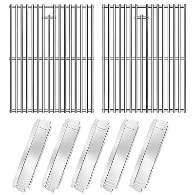 Cast Iron Griddle, Plus Cast Iron Grill Press & Pan Scrapers - Reversible  Grill/Griddle for Stove top, Gas, Preseasoned & Non-Stick, measure 17 x 9