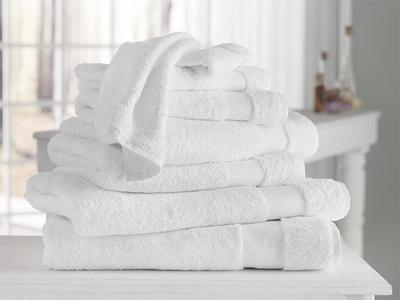 Hastings Home 2-Piece Black/White Cotton Quick Dry Bath Towel Set (Bath  Towels) in the Bathroom Towels department at