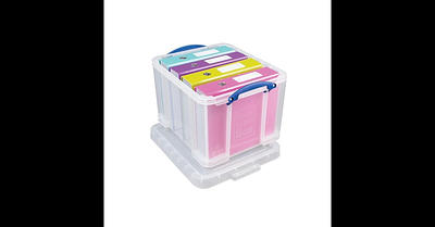 Rebrilliant Weathertight Storage Plastic Box Set in Clear, Size